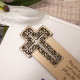 Wooden Cross Bookmark - Maple