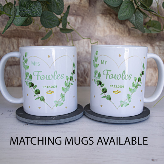 Mr and Mrs Slate Coasters