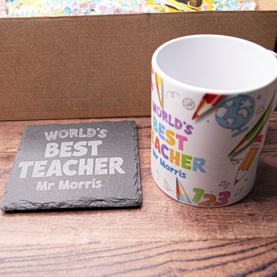 World's Best Teacher Gift Set