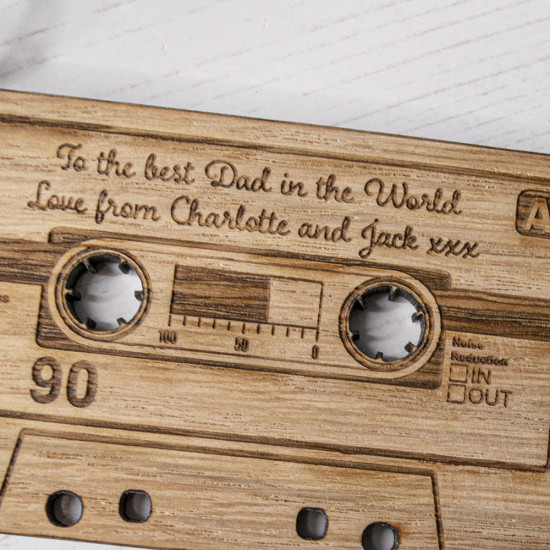 Retro Cassette Tape Keyring Retro Cassette Tape Keyring