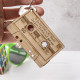 Retro Cassette Tape Keyring Retro Cassette Tape Keyring