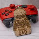 Hardcore Gamer Dad Keyring Hardcore Gamer Dad Keyring
