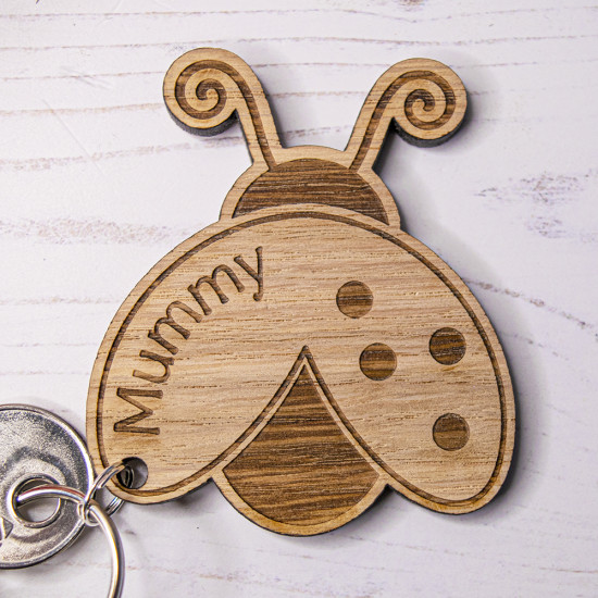 Ladybird and Charms Keyring Ladybird and Charms Keyring