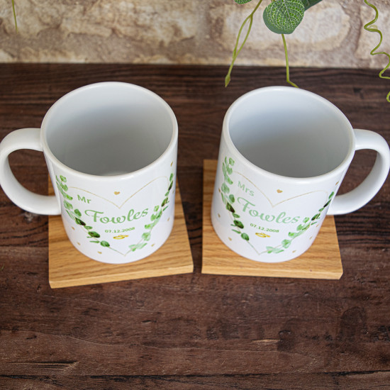 Mr and Mrs Wedding Mugs