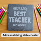 World's Best Teacher Mug