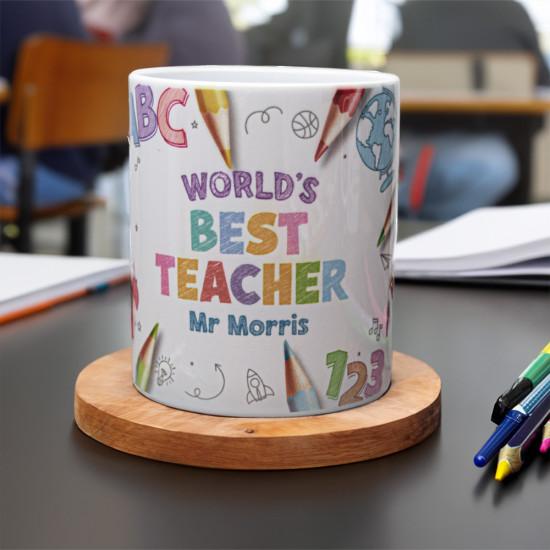 World's Best Teacher Gift Set