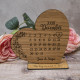 Memorable Date Heart Ornament