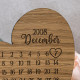 Memorable Date Heart Ornament