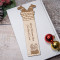 Wooden Santa in Chimney Bookmark