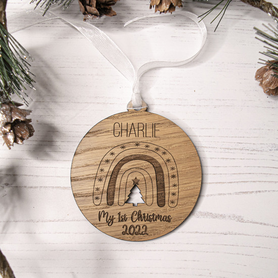 My First Christmas Bauble - Rainbow My First Christmas Bauble - Rainbow