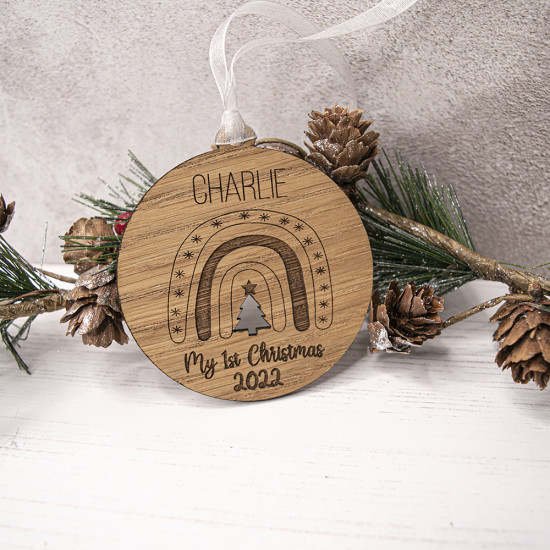 My First Christmas Bauble - Rainbow My First Christmas Bauble - Rainbow