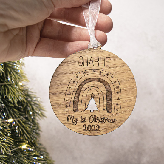 My First Christmas Bauble - Rainbow My First Christmas Bauble - Rainbow