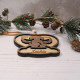 Dog Memorial Christmas Ornament