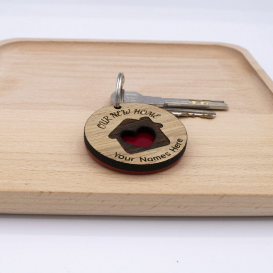 New Home Keyring New Home Keyring