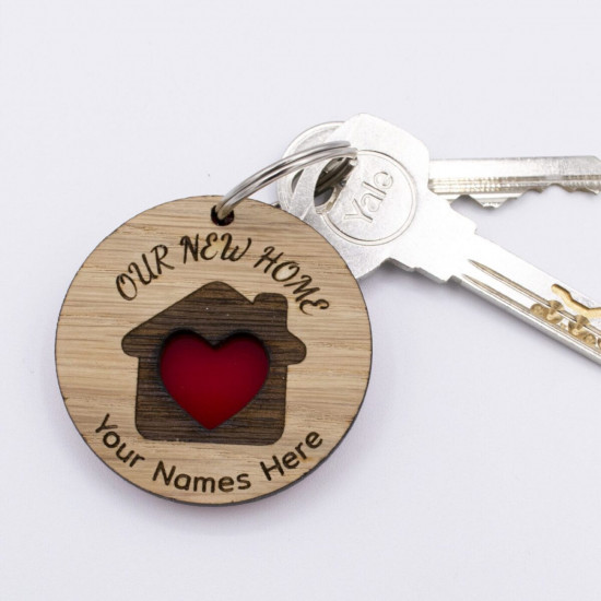 New Home Keyring New Home Keyring