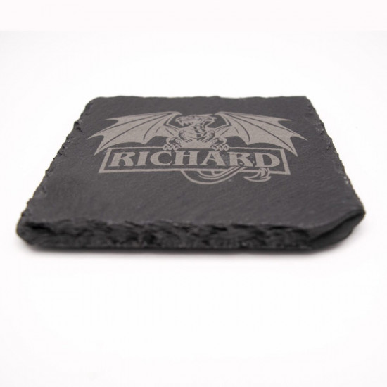 Slate Coaster - Dragon