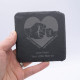Slate Coaster - Fist Bump