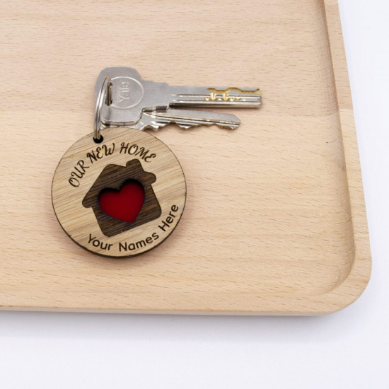 New Home Keyring New Home Keyring