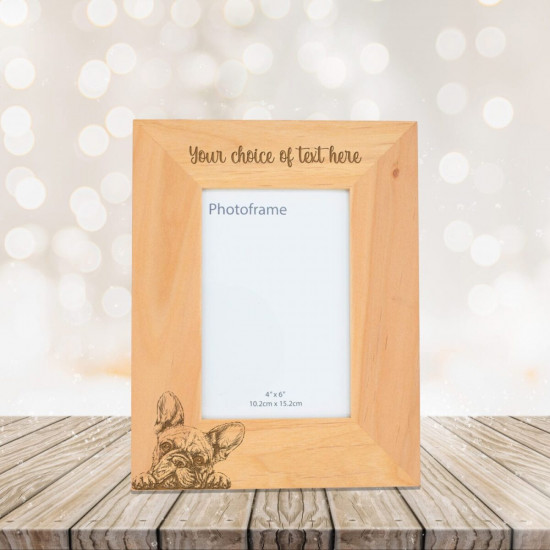French Bulldog Picture Frame