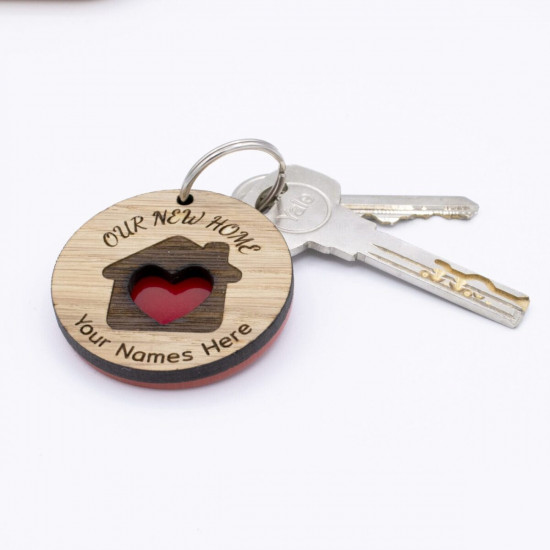 New Home Keyring New Home Keyring
