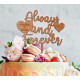 Wooden Wedding Cake Topper - Always and Forever