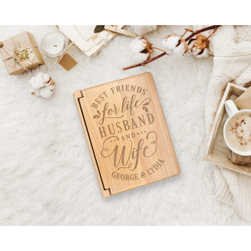Wooden Photo Album - Best Friends for Life