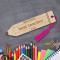 Engraved Wooden Pencil Bookmark