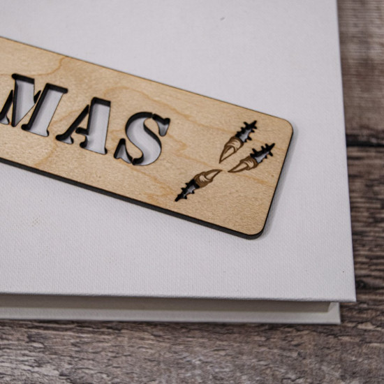 Wooden Dinosaur Bookmark