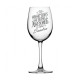 Engraved Wine Glass - Awesome Birthday