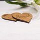 Wooden Wedding Table Place Names