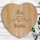 Wooden Heart Chopping Board