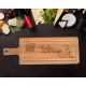 Engraved Wooden Cheese Board