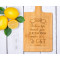 Mini Lemon Chopping Board 