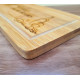 Engraved Wooden Cheese Board