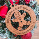 Wooden Christmas Tree Bauble - Gingerbread Man