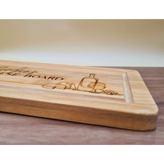 Personalised Engraved Wooden Cheese Board The Happy Gift Makers