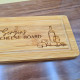 Engraved Wooden Cheese Board