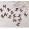 Wooden Mr and Mrs Table Confetti