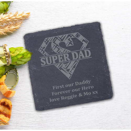 Super Dad Bar Coaster Super Dad Bar Coaster