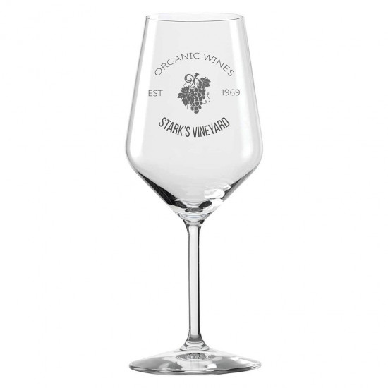 Engraved Wine Glass - Organic Wines