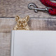 Wooden French Bulldog Bookmark