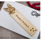 Wooden German Shepherd Bookmark
