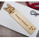 Wooden German Shepherd Bookmark