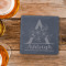 Monogram Slate Coaster