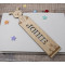 Wooden Bunny Rabbit Bookmark