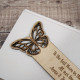 Wooden Butterfly Bookmark Wooden Butterfly Bookmark