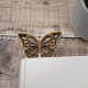 Wooden Butterfly Bookmark