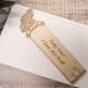 Wooden Cow Bookmark