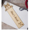 Wooden Husky Bookmark