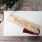 Engraved Wooden Teacher Bookmark